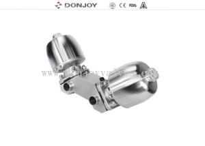 China Stainless Steel Actuator Welding Multiport Pneumatic Sanitary Diaphragm Valve factory