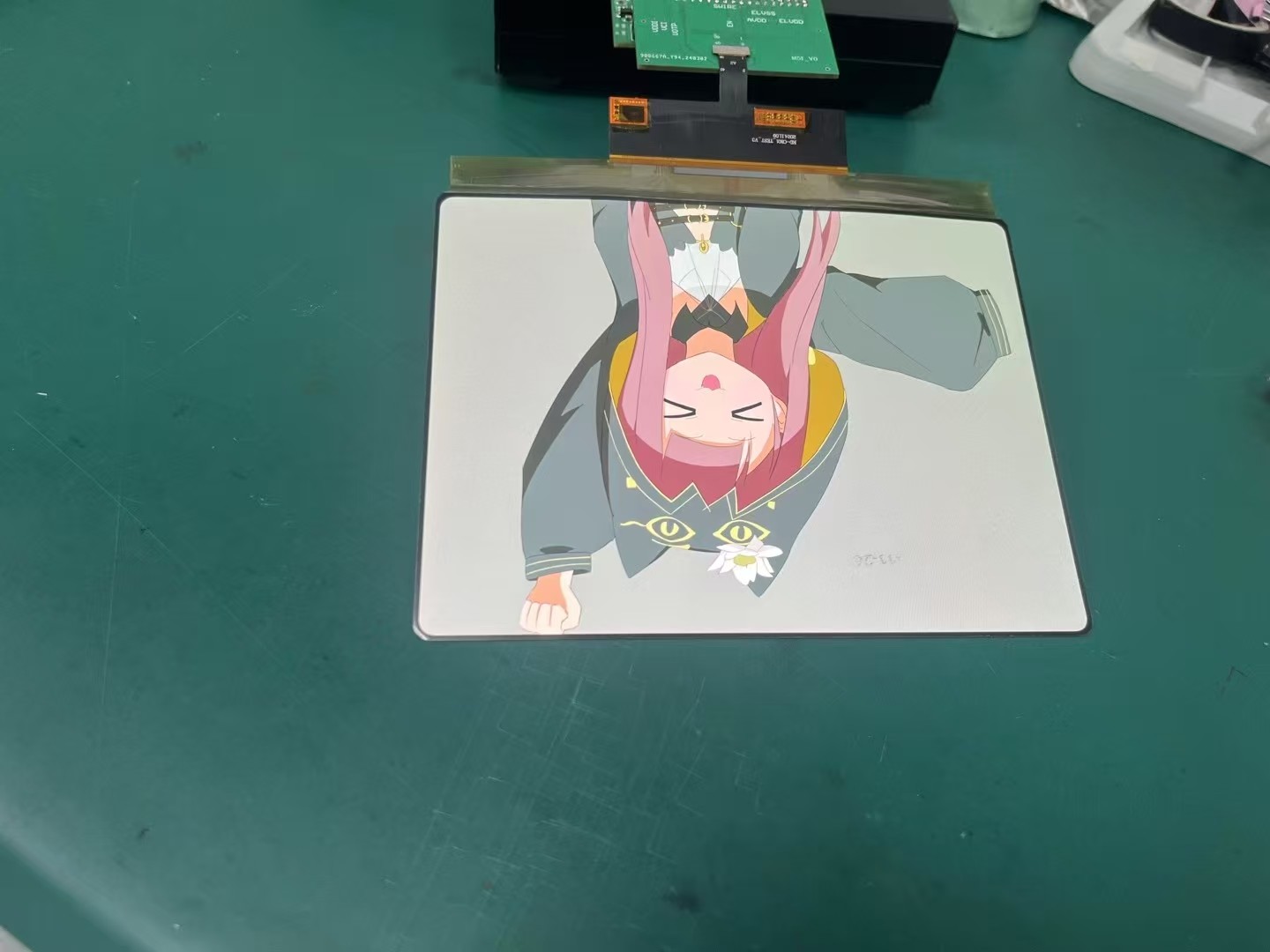 8 inch AMOLED OLED display with touch panel 1860×2480 resolution MIPI interface 430cd/m2 driving IC RM69380
