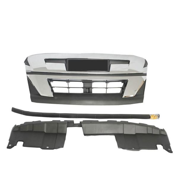 Car Chrome Front Grille Kits For ISUZU Dmax ABS Plastic Front Bumper Grille