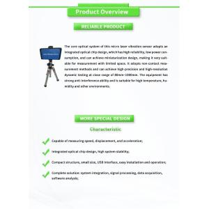 Precise UNIVO UBZD1000Y Automated Laser Vibration Displacement Measurement