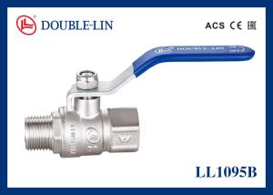 China 1&quot; Long Thread 25 Bar DZR Male X Female Ball Valve factory