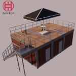 Zontop Hot Sale Prefabricated Mobile Portable Flat Pack Fully Furnished Portable