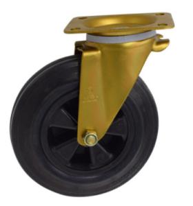 China Dustbin Container Castor Wheels 6 Inch factory