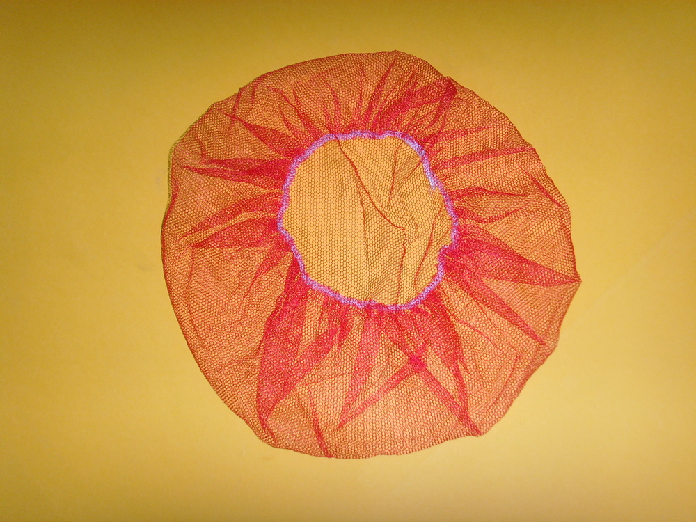 2017 Cheap disposable nylon net cap/Hair net for food industry