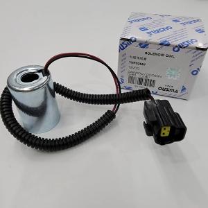 China YNF02597 12V Solenoid Valve Coil For Daewoo DH60-5 DH60-7 Electric Part factory