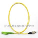 E2000 / APC - FC / UPC SM SX 3.0mm 3M Fiber Optic Patch Cord Yellow LSZH