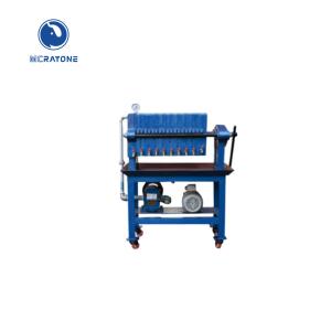China Vegetable Hydraulic Oil Filter Machine High Yield Rate Carbon Steel on sale