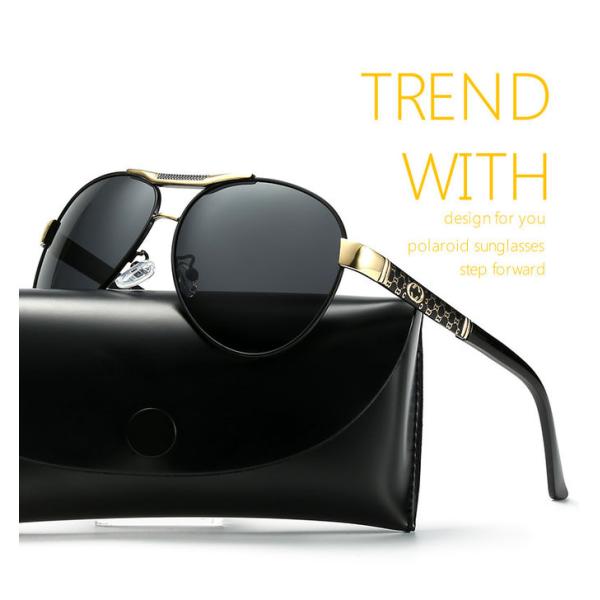 Round Mens Luxury Sunglasses BSCI Polarized Outdoor Sports Men Driving