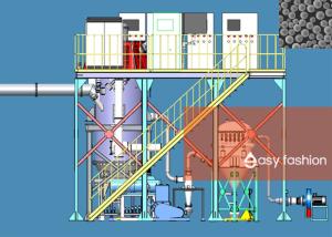 China Plasma Rotating Electrode Process Equipment Sphericity Rate Over 90% / 40-150kg factory