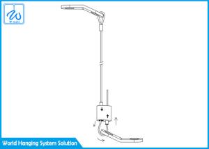China 3.2mm Seismic Bracing Kit Auxiliary Systems , 7 * 19 Construction Cable Hanging Kit factory