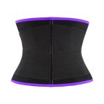 Leather Label Waist Trimmer Belt 43.3 Inch Stomach Sweat Wrap