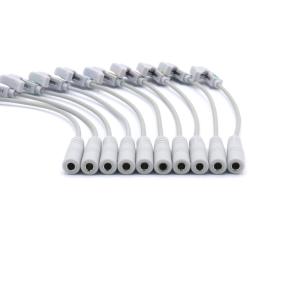 China 4.0 Banana Pinch ECG Machine Accessories Adapter Cable Practical For SK40BP factory
