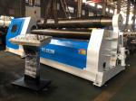 Manual 4 Roll Plate Bending Machine 10x2500mm 2.2Kw UV
