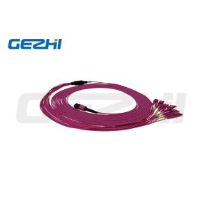 MPO 8 Core OM4 Multimode Patch Cable Series MPO LC Patch Cord Pigtail