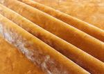 330GSM Micro Velvet Fabric / Velvet Clothing Material Warp knitting Orange