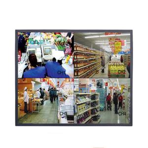 China Desktop Square 19 Inch CCTV LCD Monitor High Brightness 110 - 240V Input Voltage factory