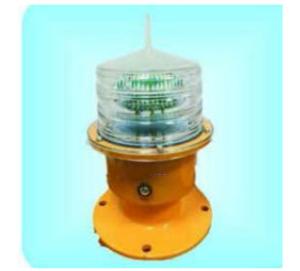 China Airport Marine Tower Aircraft Warning Lights Solar Powered Low Intensity DC12V factory