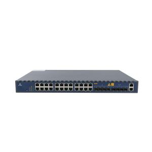 China Full Gigabit 24 Ports Network Switch 1GE / 10GE Uplink RJ45 / SFP Combo factory