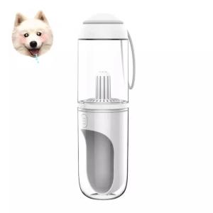 China Hot Sale Durable Fashion Portable 2 In 1 Pet Dog Water Bottle Pet Outdoor Water Bottle For Large Small Dog factory