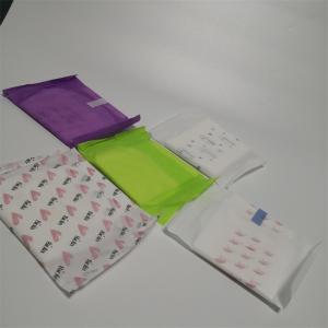 China Woman Care Cotton Female Anion Sanitary Pads 390mm factory