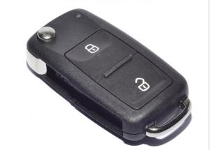 China Volkswagen VW Polo Golf 2 Button Car Remote Key 7E0 837 202 AD ID 48 factory
