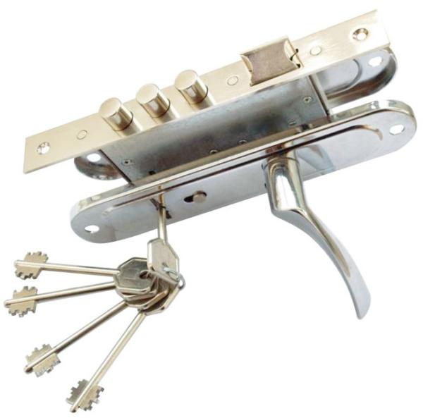 Mortise Lockset Cylinder 5 - pin Brass Cylinder Long - lasting Performance Anti