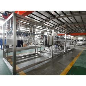 China Automatic Poultry Slaughterhouse Machine 300 - 500BPH Chicken Slaughtering Machine factory