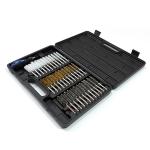 38pcs 1/4 inch Hex shank Wire Brush Drill Attachments Stainless Steel Brass