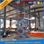 2 Ton 3m Hydraulic Elevator Lift , Warehouse Lift Platform For Cargo Lifting