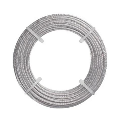 6x37 FC/IWRC Steel Wire Rope for Coal Crance Length 150fts Type 316 Stainless