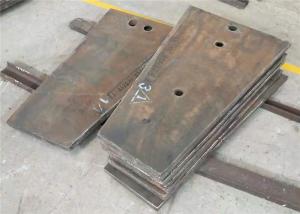 China High manganese steel jaw crusher cheek plates manufacturer and supplier factory