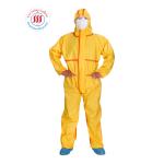 Wide Range Chemical Hazard Protection Coverall High Level Liquid Jet Resistant