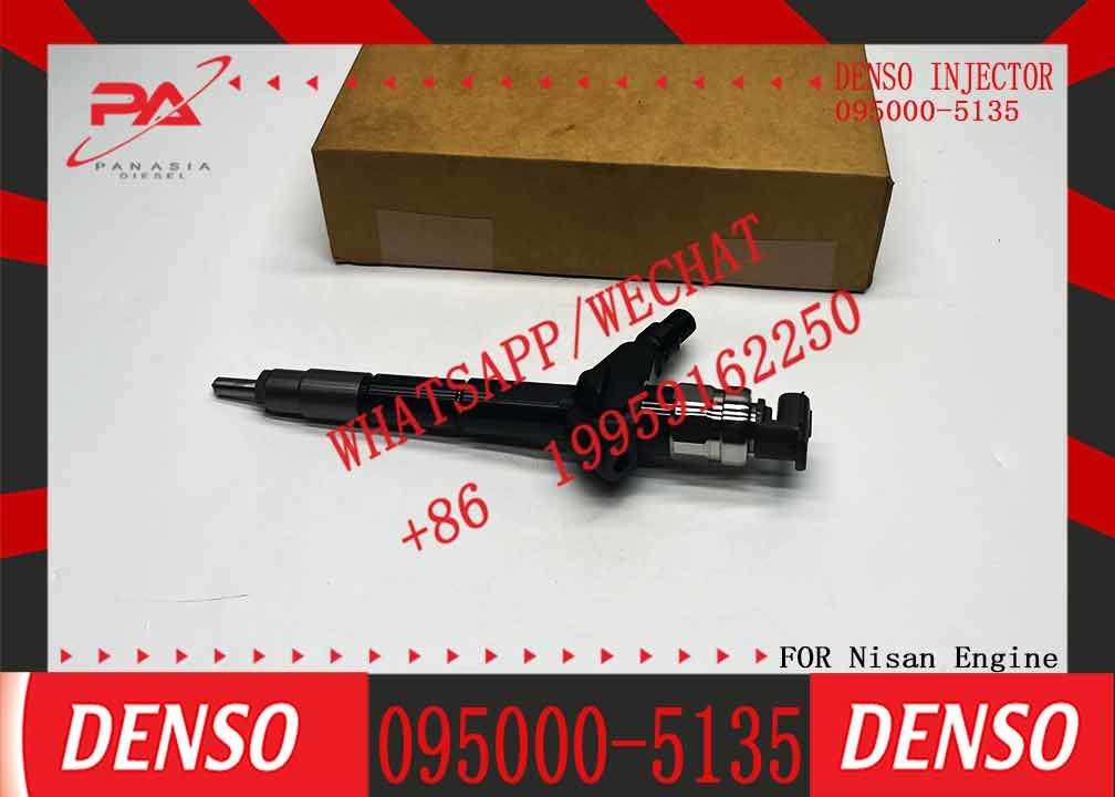 Genuine New Diesel Engine Part Common Rail Fuel Injector 095000-5135 9709500-513 16600-AW401 For Nissan YD22