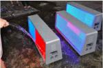 Aluminum LED Car Display , 5000-6000cd Brightness Taxi Top Led sign