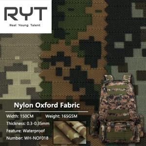 China Ripstop Camouflage PU Waterproof Oxford Fabric For Backpack Outdoor Product factory