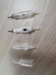 PMU 1R Permanent Makeup Needles For Eybrow / Lip , Cartridge Tattoo Needles