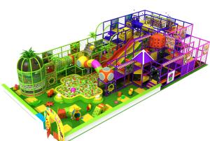 China colorful theme adventure playground equipment kids indoor equipment with spider tower factory
