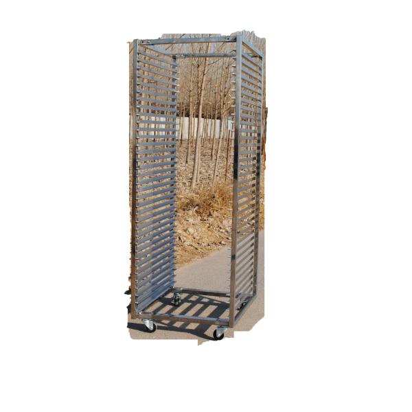 Multifunctional Stainless Steel Bakery Tray Rack Trolley For Hotel Bar Cleaning