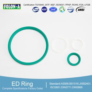 China Hydraulic Systems DIN 3869 Profile Rings for Sealing with 70-80 Hardness Range factory
