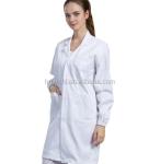 High Quality Hospital Uniforms White Lab Coat for women Medical gown Doctor and