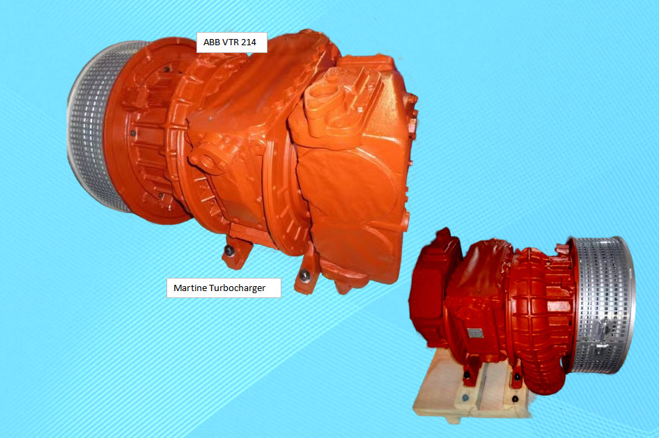 High-Performance ABB VTR 214 Turbo For Marine Diesel Engines