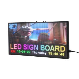 China High Resolution P3mm Programmable LED Signage With 5000mcd Brightness on sale