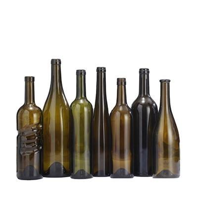 500ml Glass Burgundy Wine Liquor Bottle Sealing Type customize Customize Your