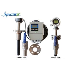 Plug In Electromagnetic Water Flow Meter , IP65 / IP68 Insertion Flow Meter