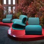 Modern Creative Hotel Lobby Furniture Reception Terrace Sofa And Chair Set
