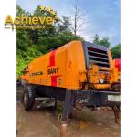 Sany Renew Used Beton Concrete Machine Diesel Concrete Pump Trailer