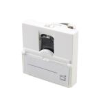 Exact Cables 45*22.5 mm UTP CAT6A Keystone Jack for Networking within Different