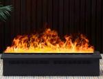 Electric Fireplace With Thermostat Controlled Indoor Warmth