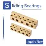 Oil Free Plugged Graphite Slide Bearing Plates