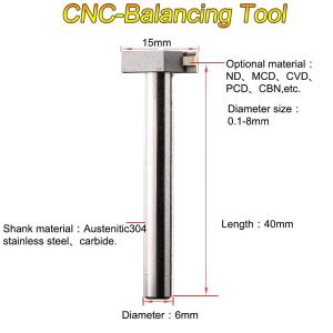 China MCD Engraving Cutting Tools factory